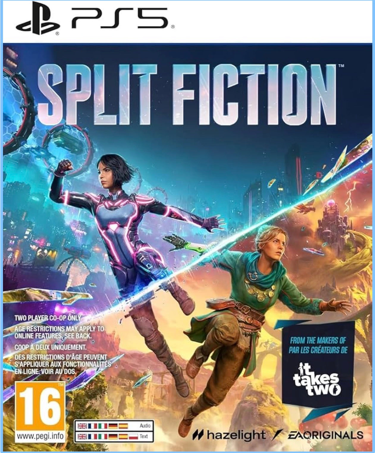 Split Fiction PS5 Game, Two-Player DIGITAL