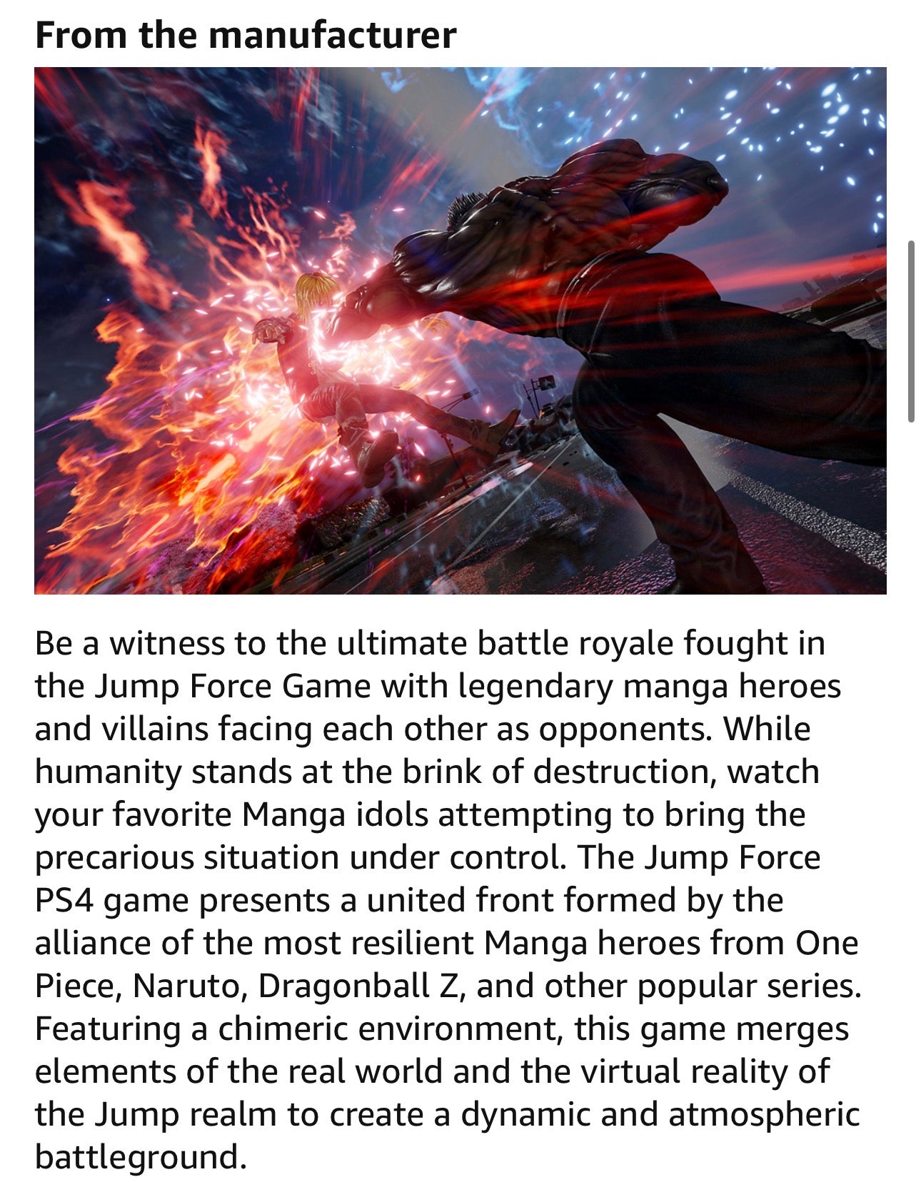 JUMP FORCE PS5 PS4 (Download Version)
